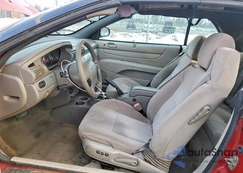 2006 Chrysler Sebring Touring из США, поврежденный, VIN 1C3EL55R96N257448